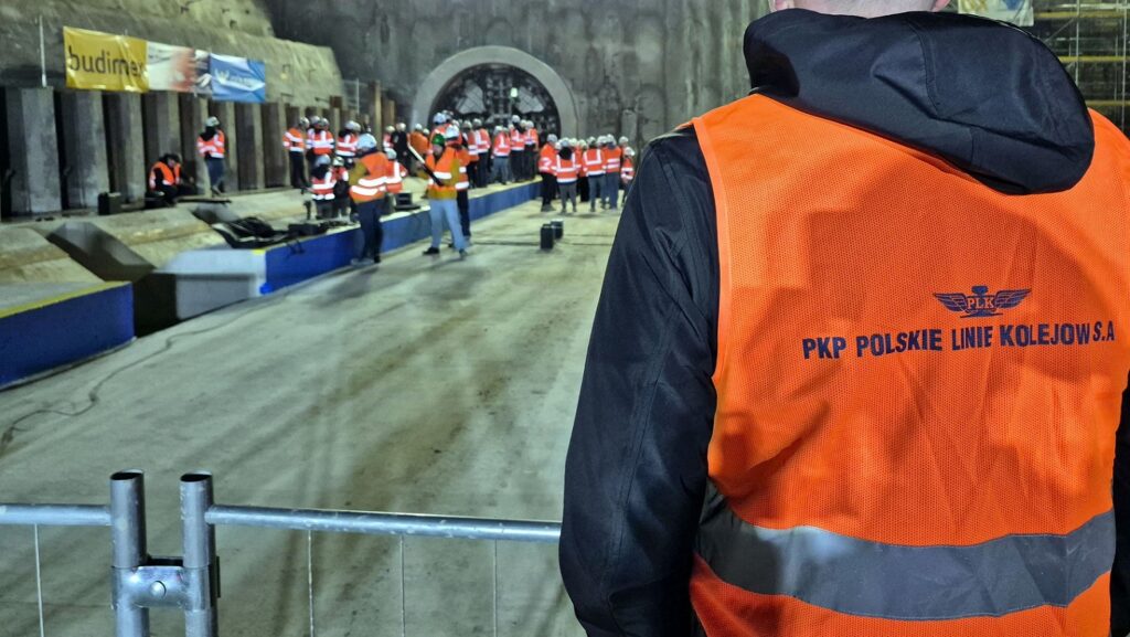 Tarcza TBM Kinga po przebiciu w Mordarce