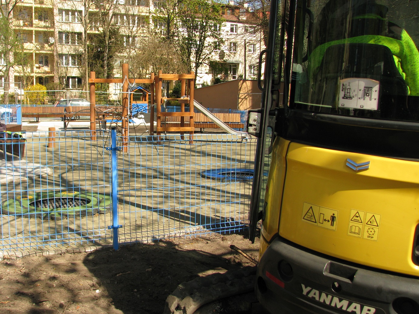 Oznaczenia projektów z Budżetu Obywatelskiego - Park Młynówka